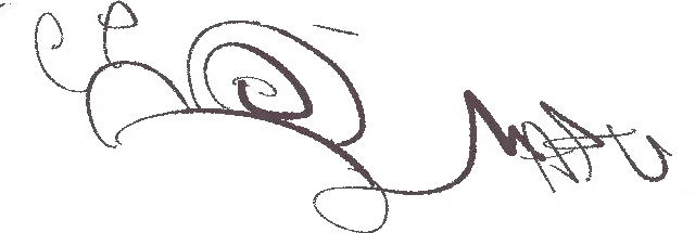 mafu's signature: a swirling snail shell pulling the name mafu